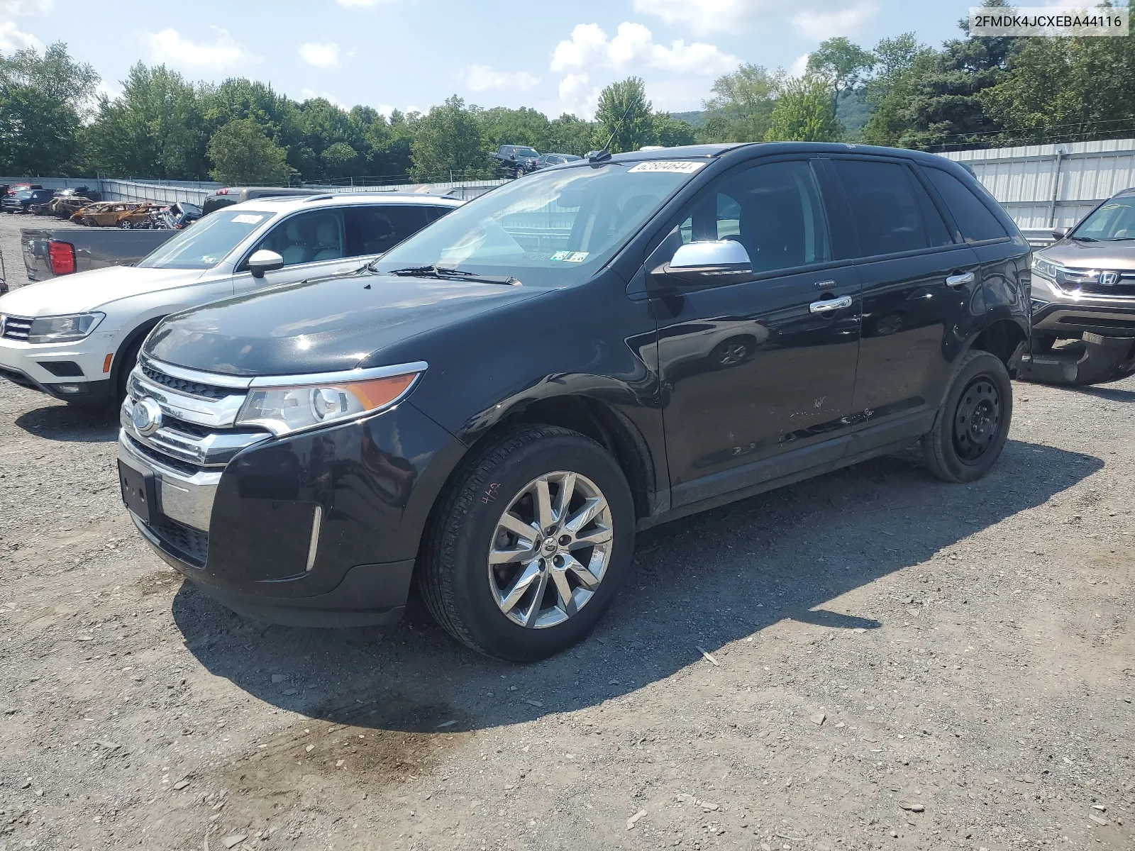 2014 Ford Edge Sel VIN: 2FMDK4JCXEBA44116 Lot: 62804644