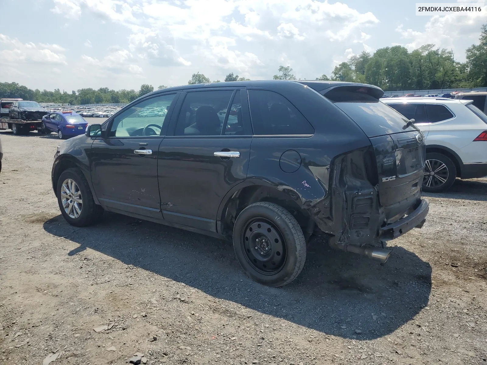 2FMDK4JCXEBA44116 2014 Ford Edge Sel