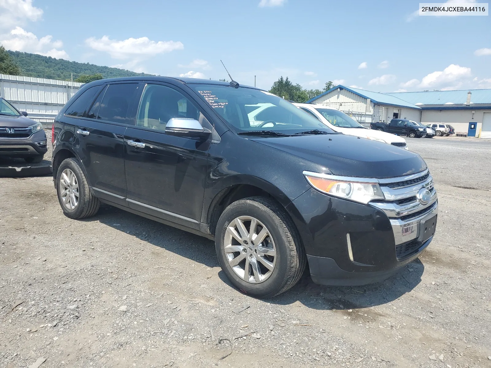 2014 Ford Edge Sel VIN: 2FMDK4JCXEBA44116 Lot: 62804644