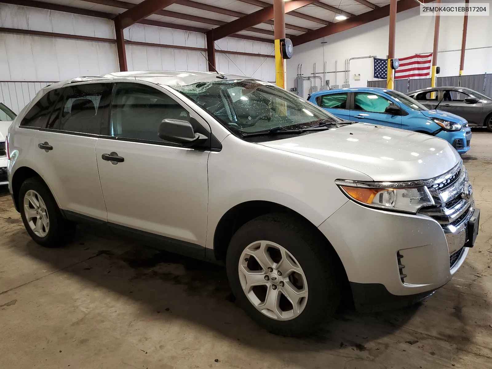 2014 Ford Edge Se VIN: 2FMDK4GC1EBB17204 Lot: 63897344