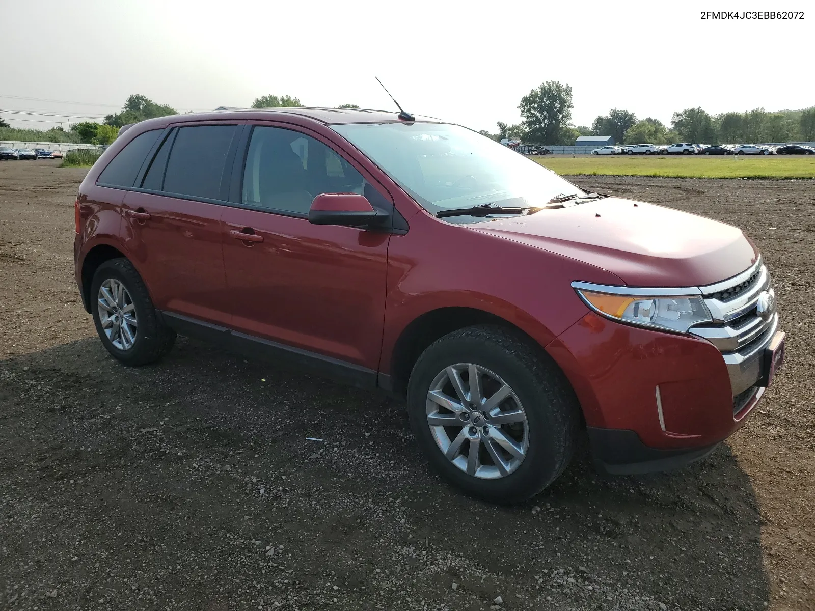 2FMDK4JC3EBB62072 2014 Ford Edge Sel