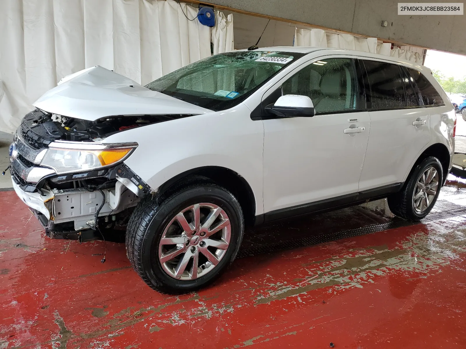 2014 Ford Edge Sel VIN: 2FMDK3JC8EBB23584 Lot: 64230334