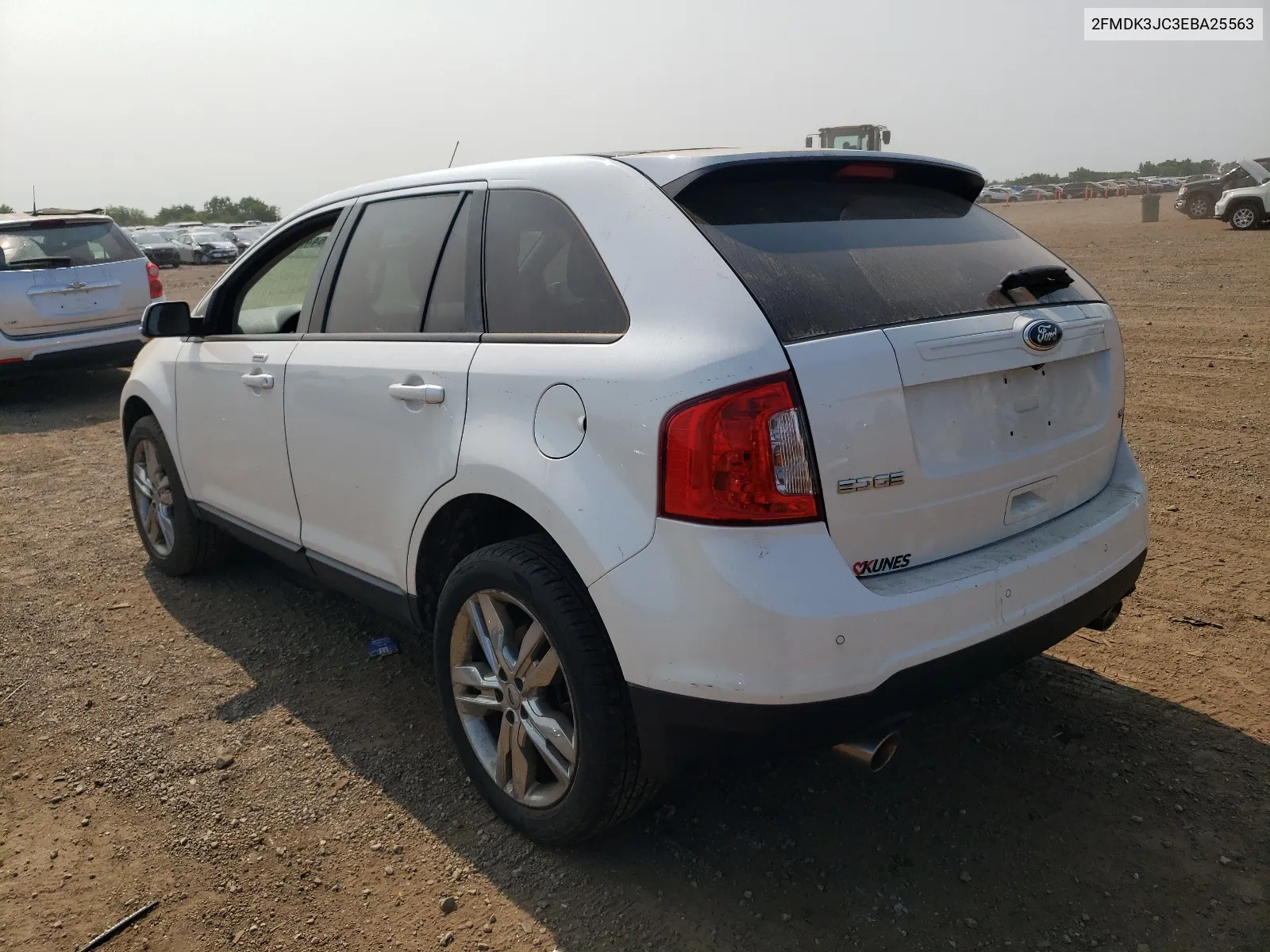 2014 Ford Edge Sel VIN: 2FMDK3JC3EBA25563 Lot: 64462154