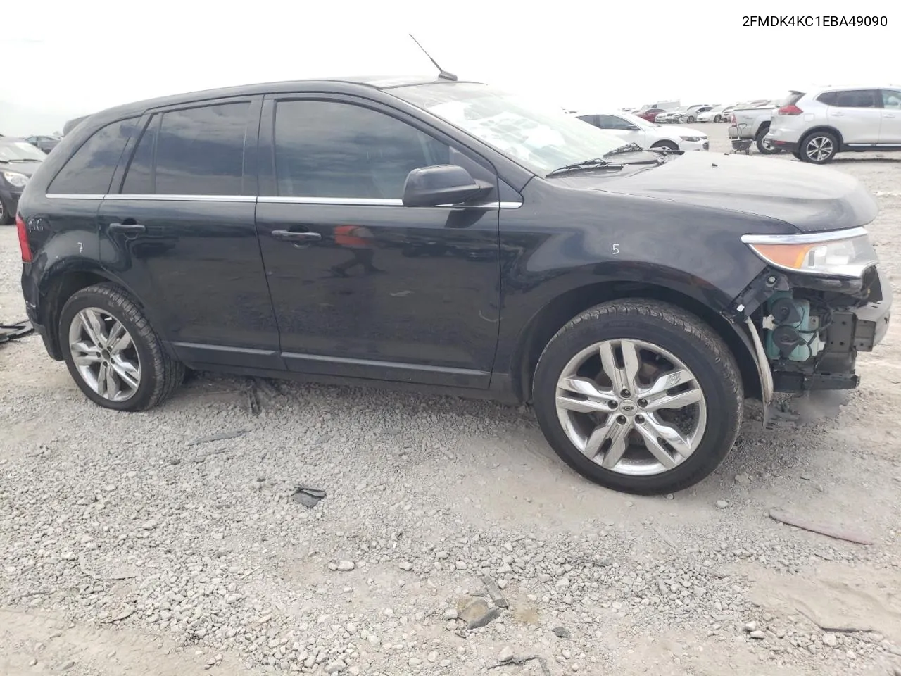 2FMDK4KC1EBA49090 2014 Ford Edge Limited