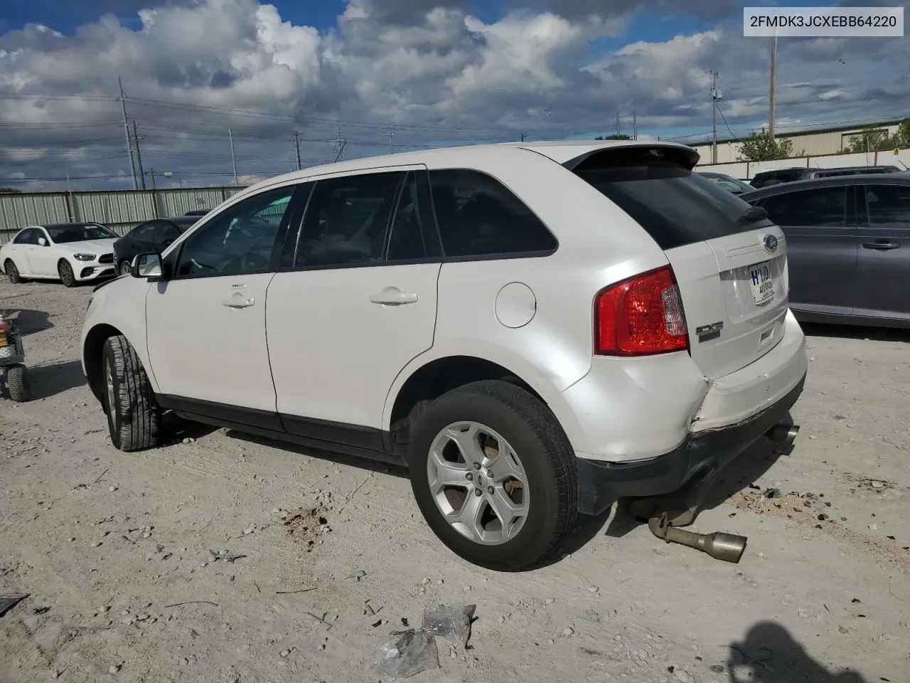 2014 Ford Edge Sel VIN: 2FMDK3JCXEBB64220 Lot: 70790604