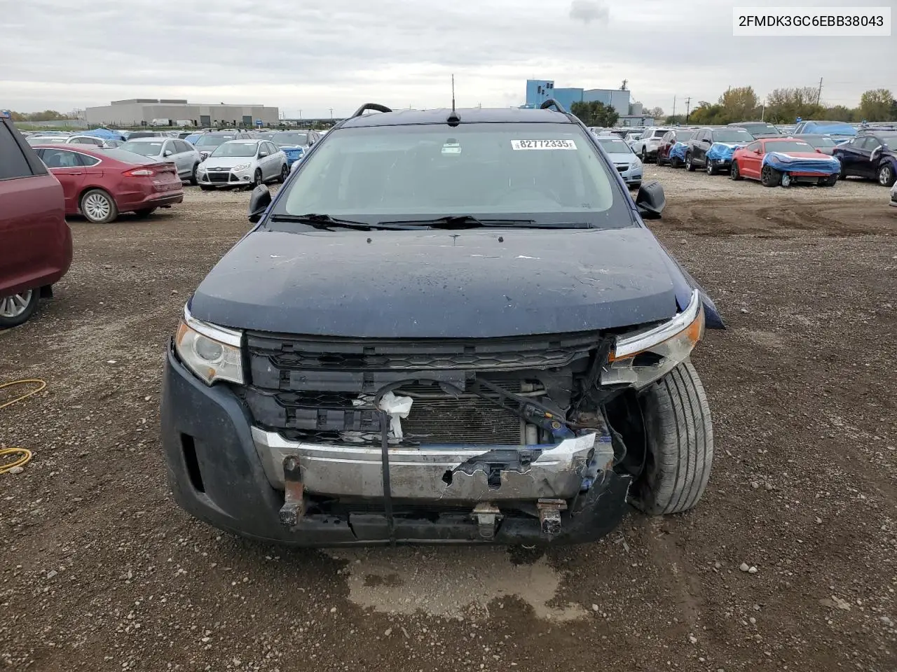2FMDK3GC6EBB38043 2014 Ford Edge Se