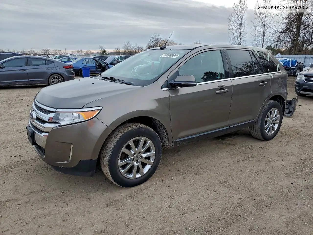 2FMDK4KC2EBA97052 2014 Ford Edge Limited