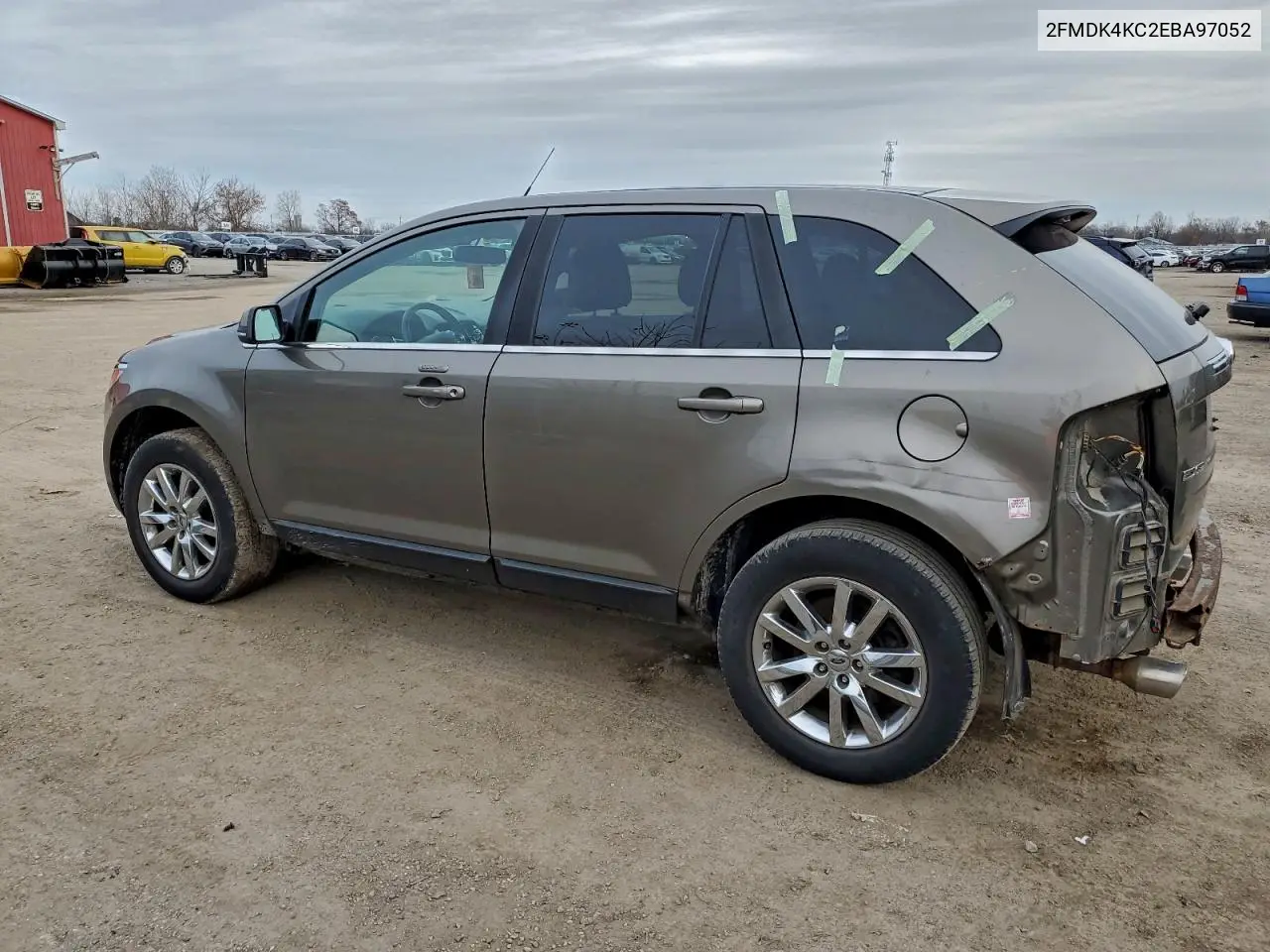 2FMDK4KC2EBA97052 2014 Ford Edge Limited
