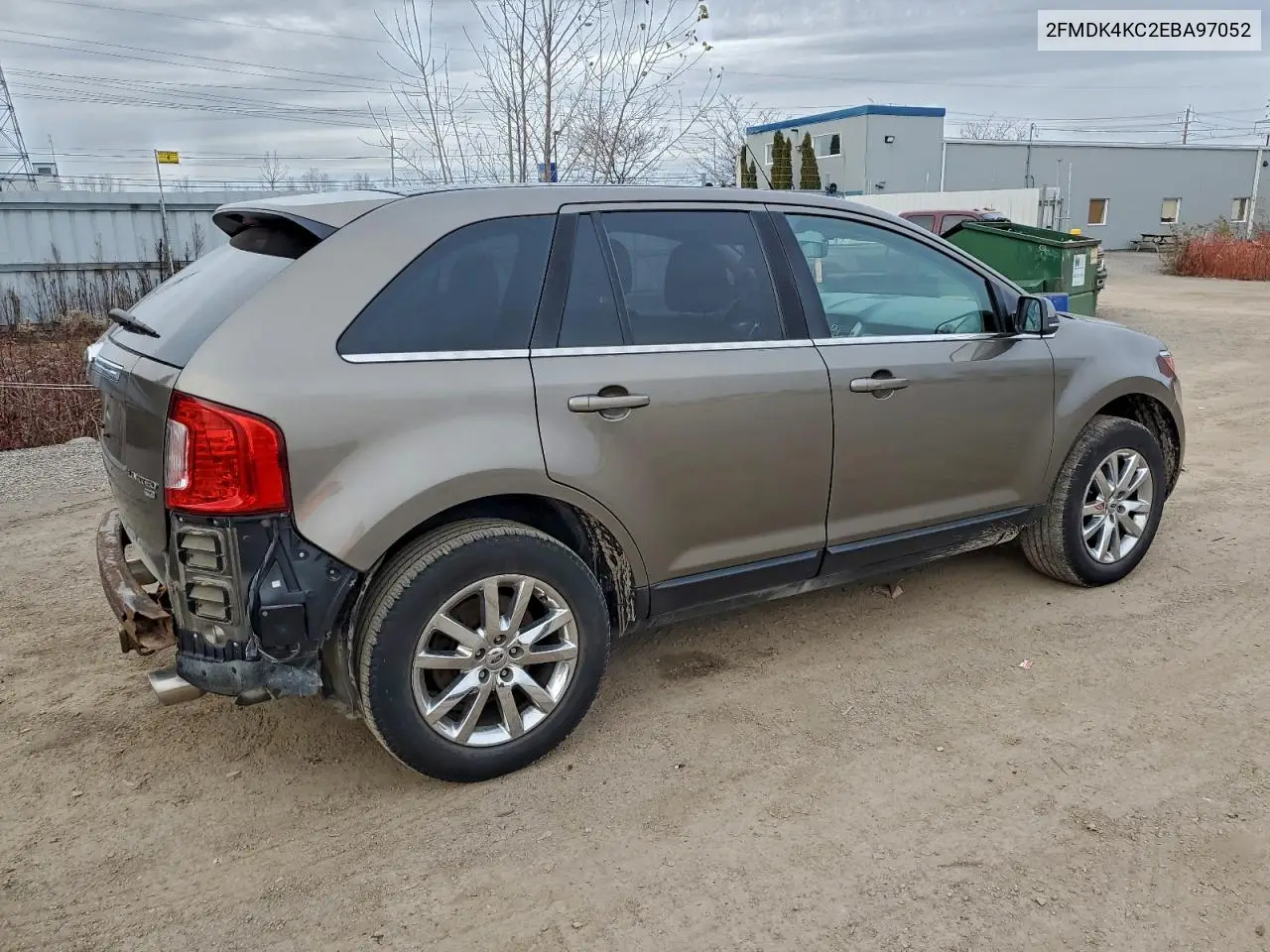 2FMDK4KC2EBA97052 2014 Ford Edge Limited