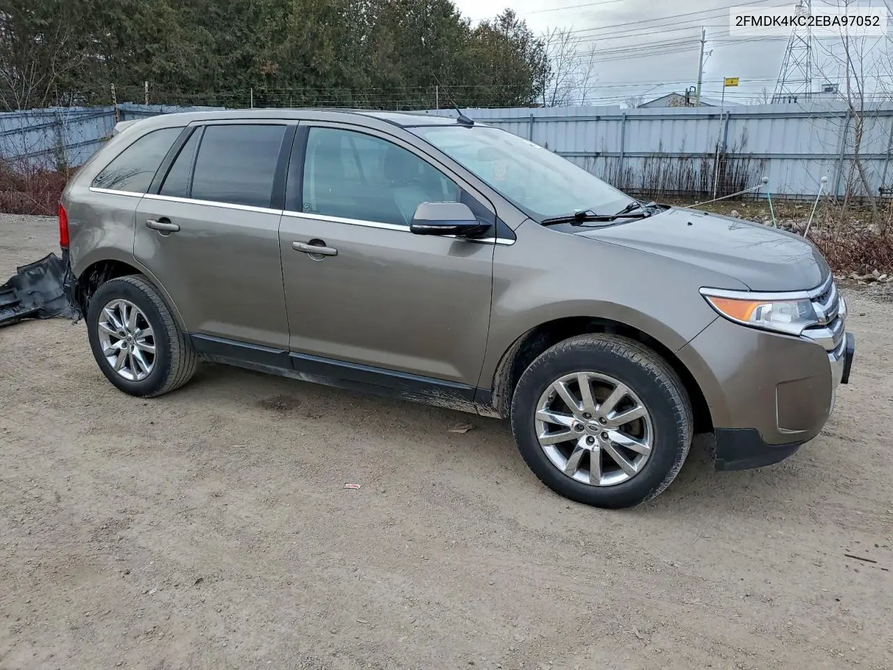 2FMDK4KC2EBA97052 2014 Ford Edge Limited