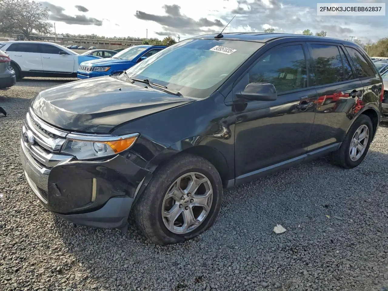 2FMDK3JC8EBB62837 2014 Ford Edge Sel