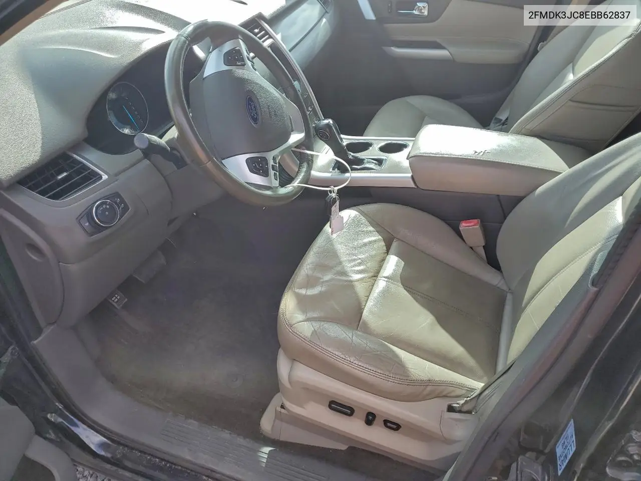 2FMDK3JC8EBB62837 2014 Ford Edge Sel