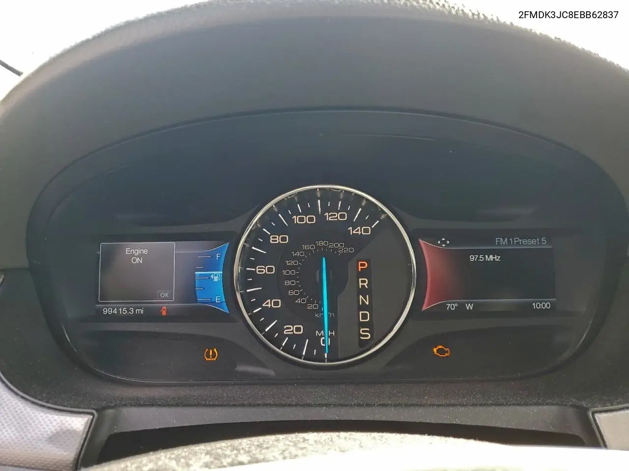 2FMDK3JC8EBB62837 2014 Ford Edge Sel