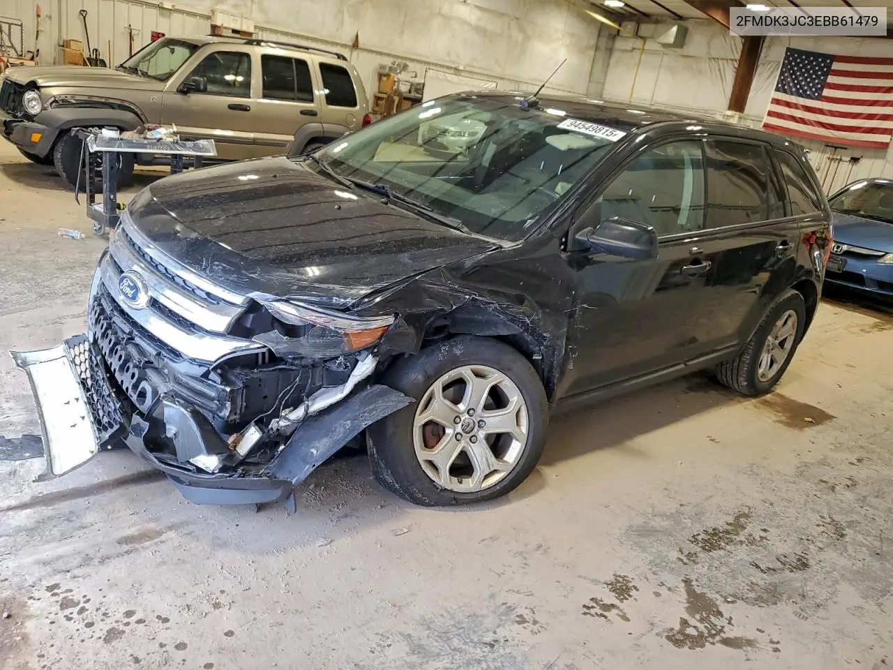 2FMDK3JC3EBB61479 2014 Ford Edge Sel