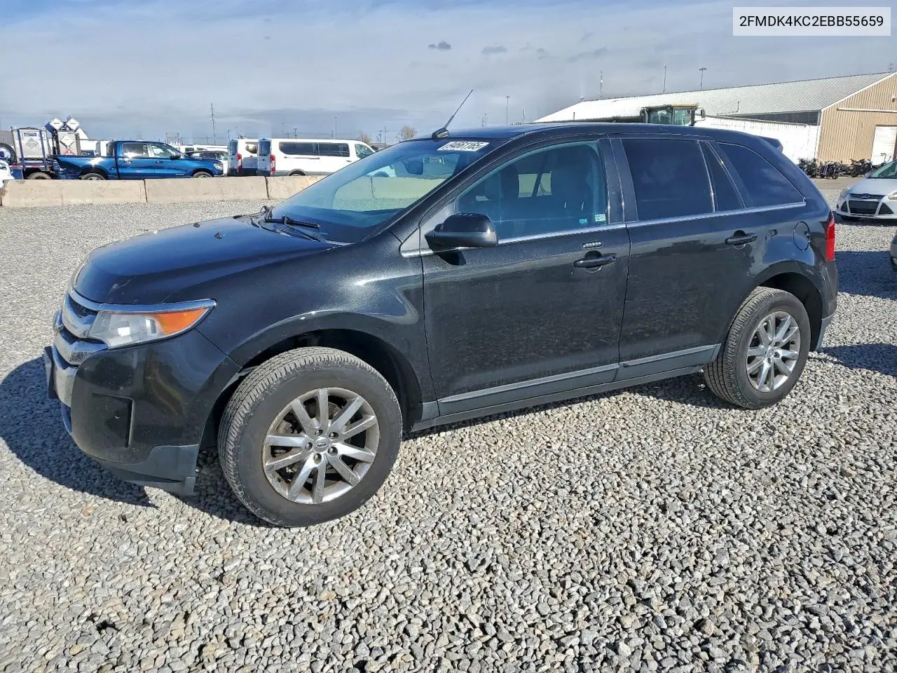 2FMDK4KC2EBB55659 2014 Ford Edge Limited