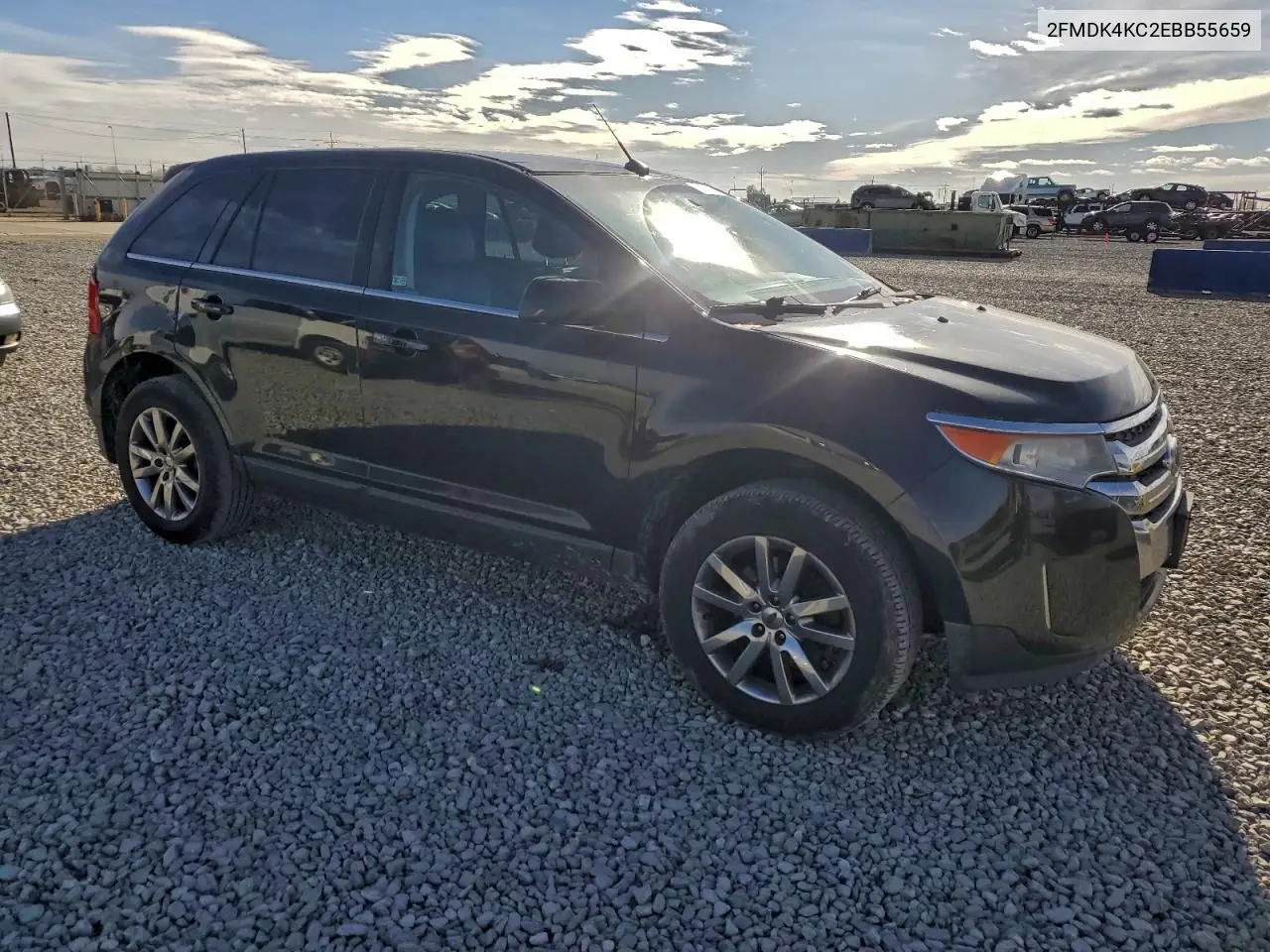 2FMDK4KC2EBB55659 2014 Ford Edge Limited
