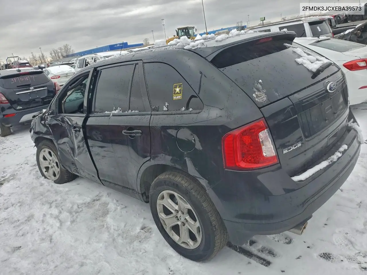 2FMDK3JCXEBA39573 2014 Ford Edge Sel