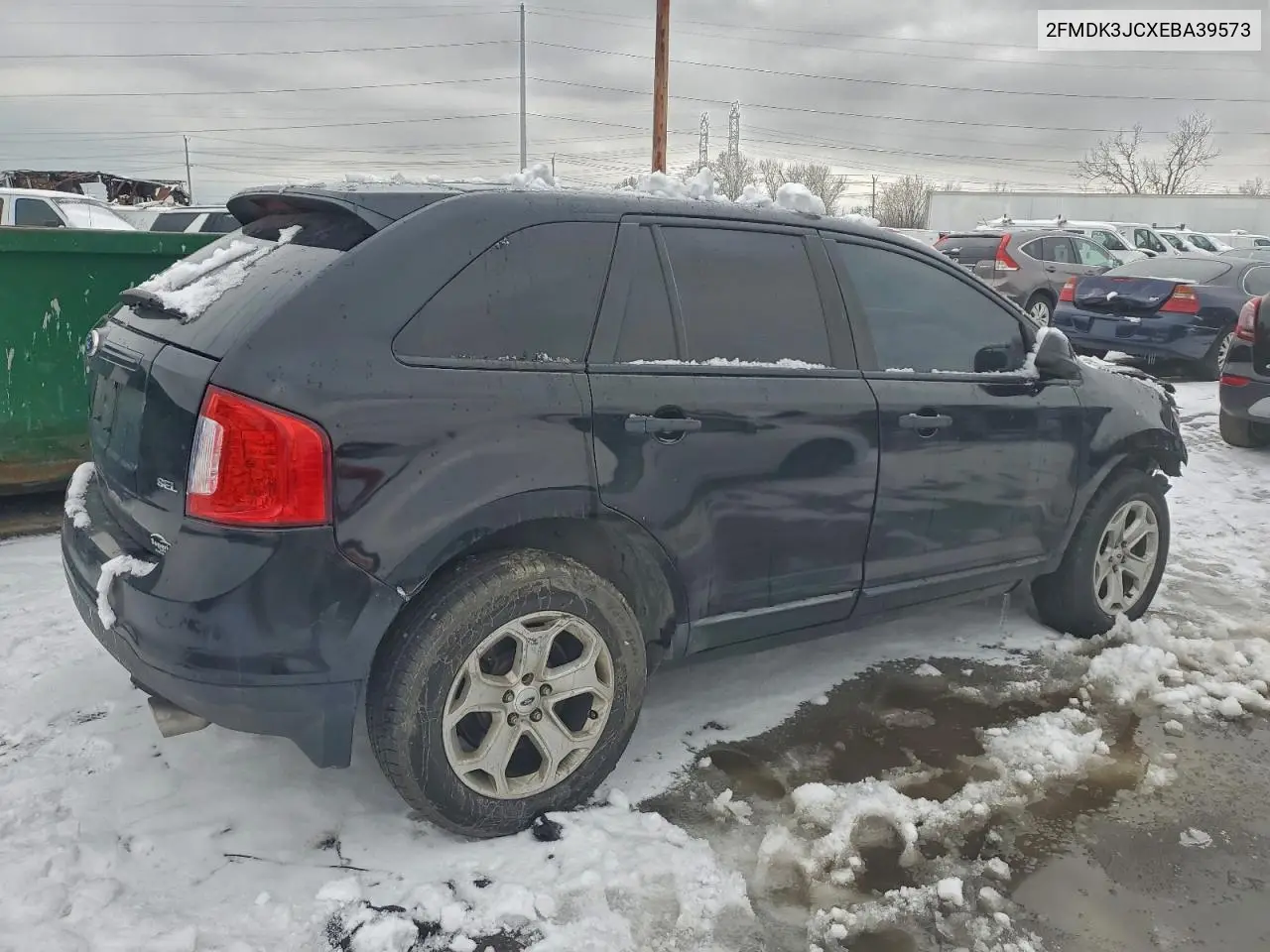 2FMDK3JCXEBA39573 2014 Ford Edge Sel