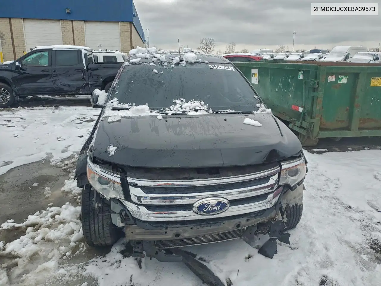 2FMDK3JCXEBA39573 2014 Ford Edge Sel