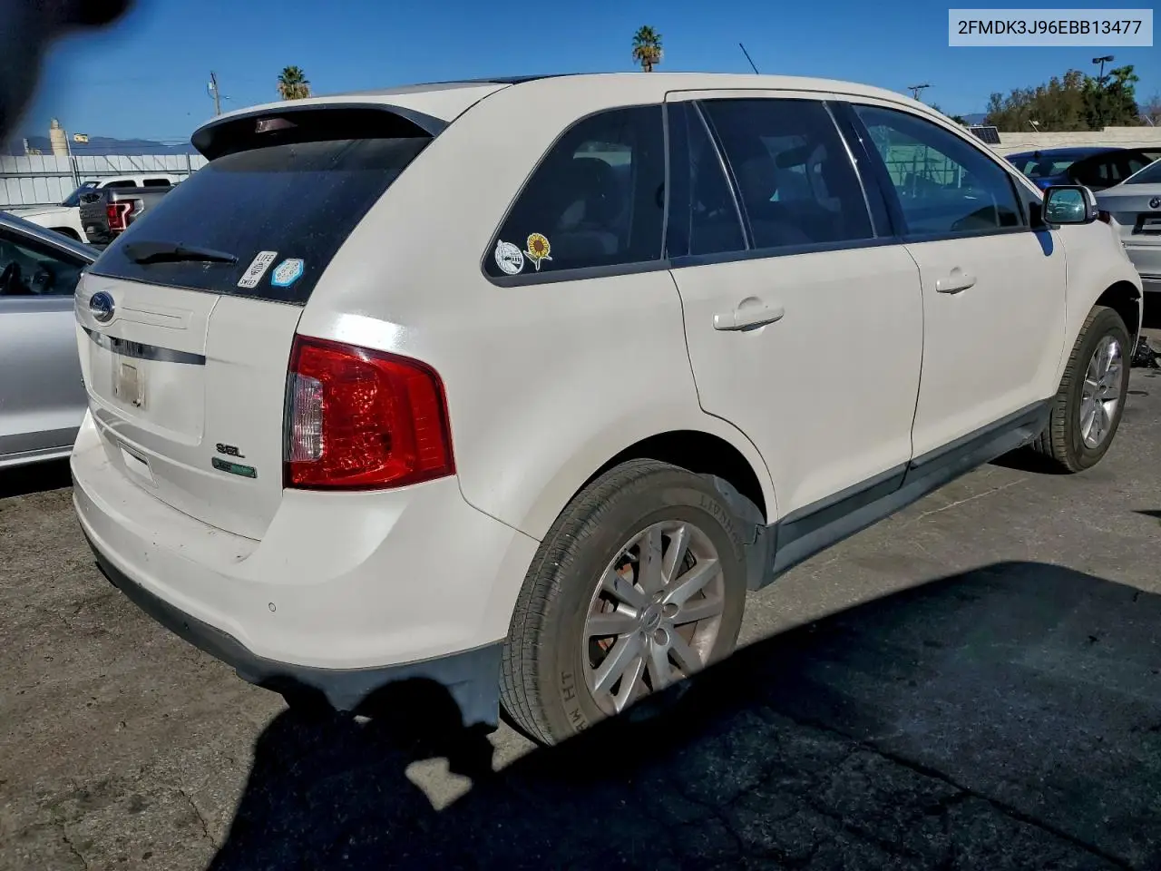 2FMDK3J96EBB13477 2014 Ford Edge Sel
