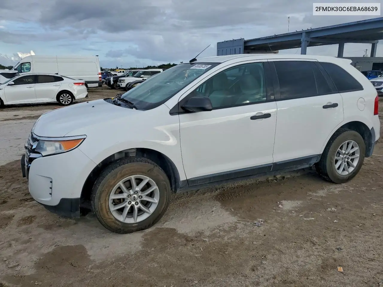 2FMDK3GC6EBA68639 2014 Ford Edge Se