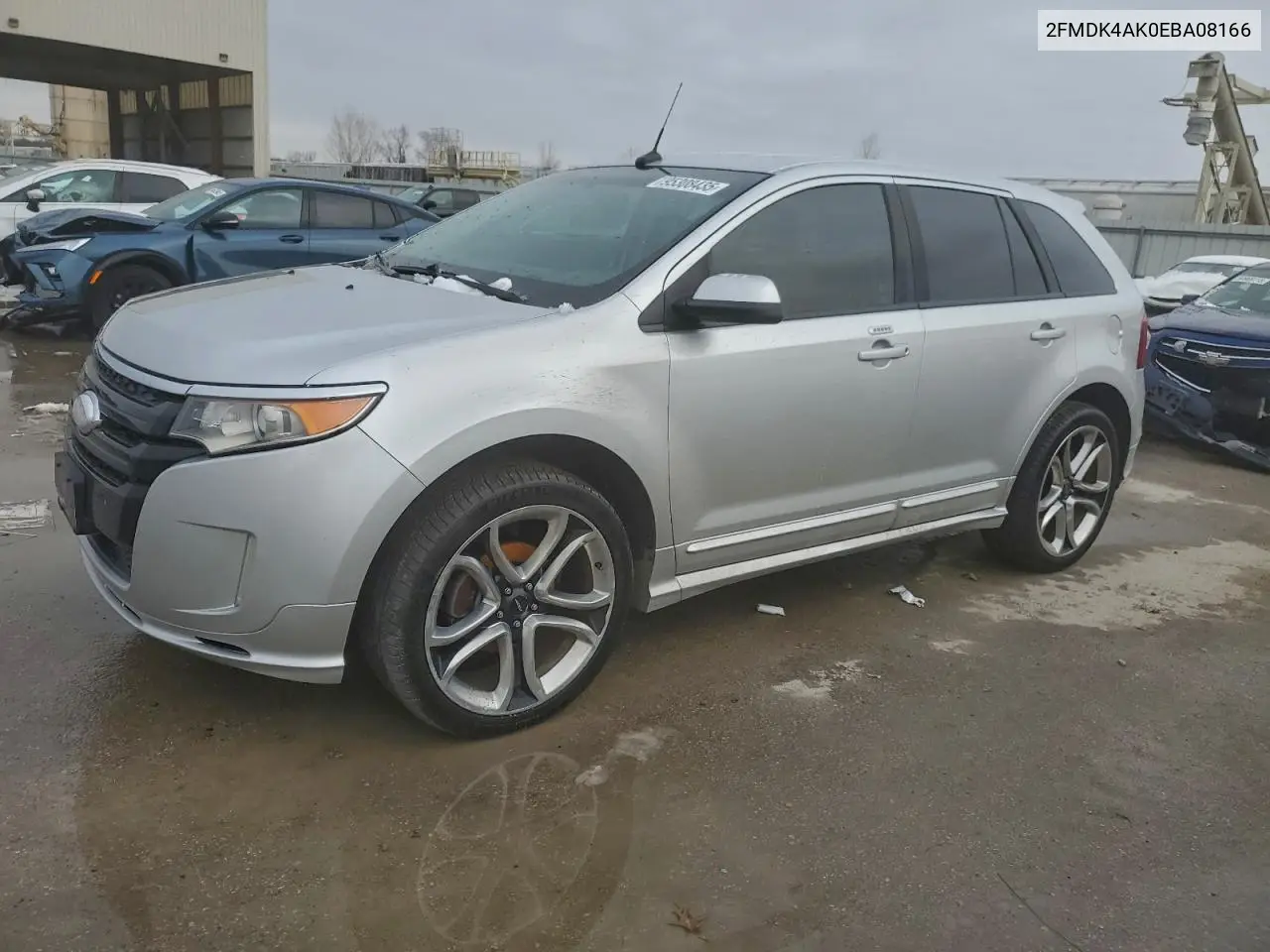 2FMDK4AK0EBA08166 2014 Ford Edge Sport