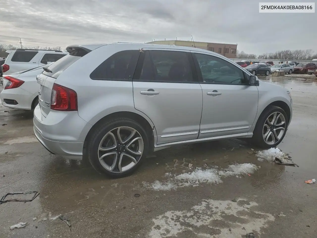 2FMDK4AK0EBA08166 2014 Ford Edge Sport