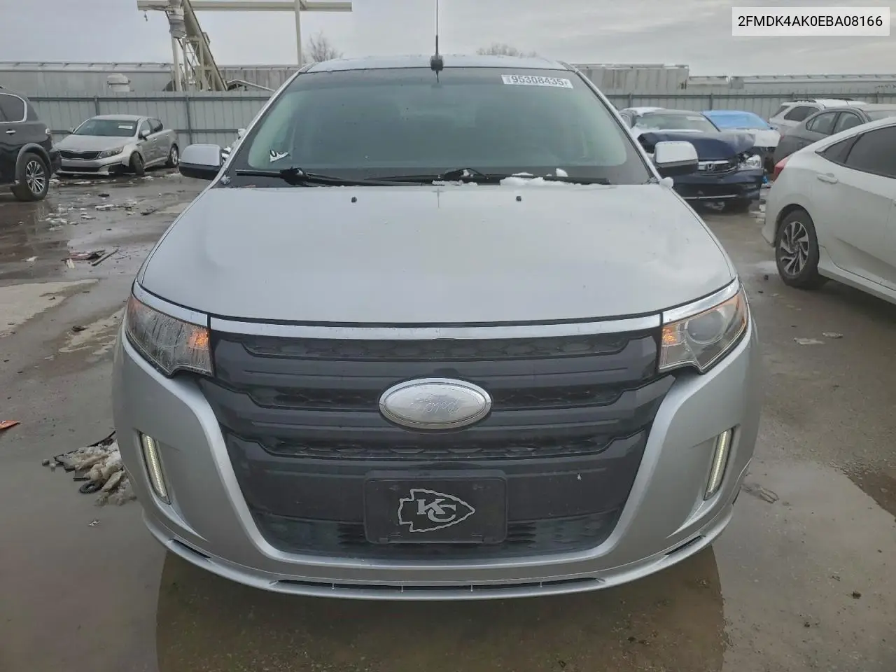2FMDK4AK0EBA08166 2014 Ford Edge Sport