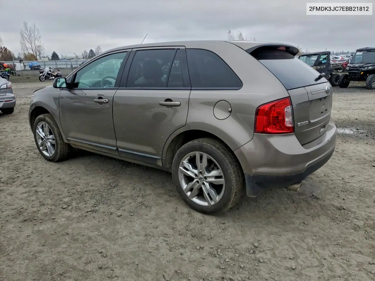 2FMDK3JC7EBB21812 2014 Ford Edge Sel