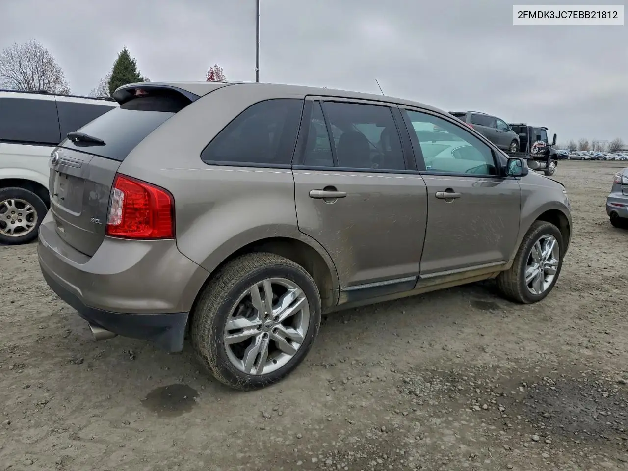 2FMDK3JC7EBB21812 2014 Ford Edge Sel