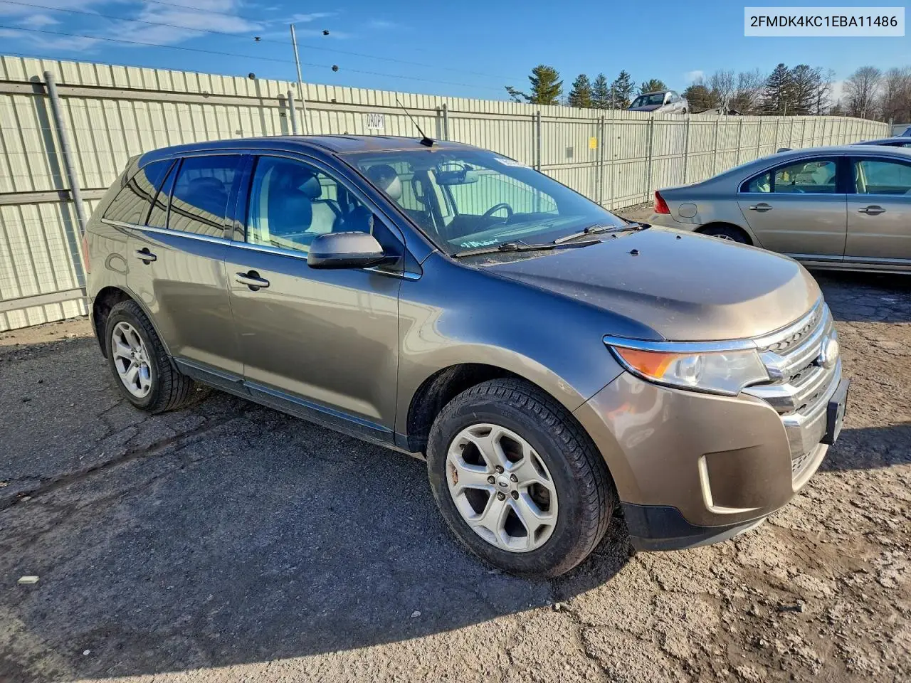 2FMDK4KC1EBA11486 2014 Ford Edge Limited