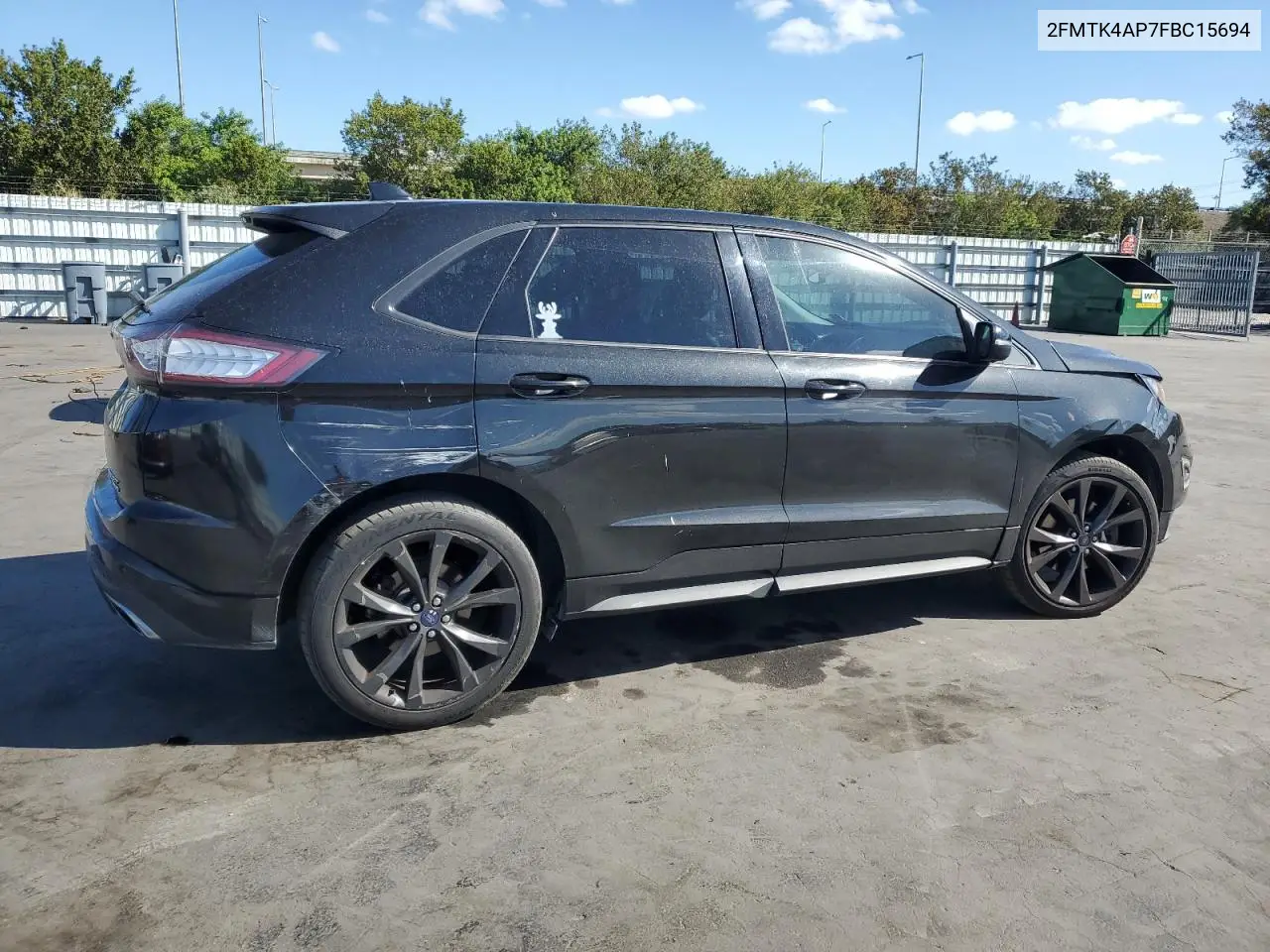 2FMTK4AP7FBC15694 2015 Ford Edge Sport