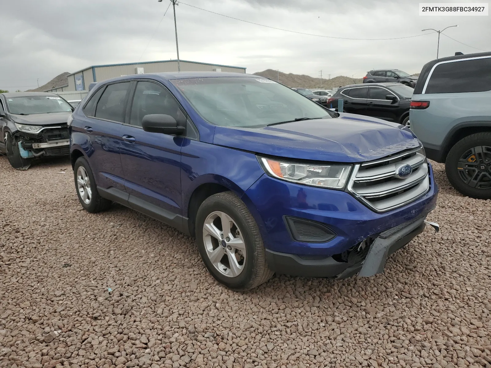 2FMTK3G88FBC34927 2015 Ford Edge Se