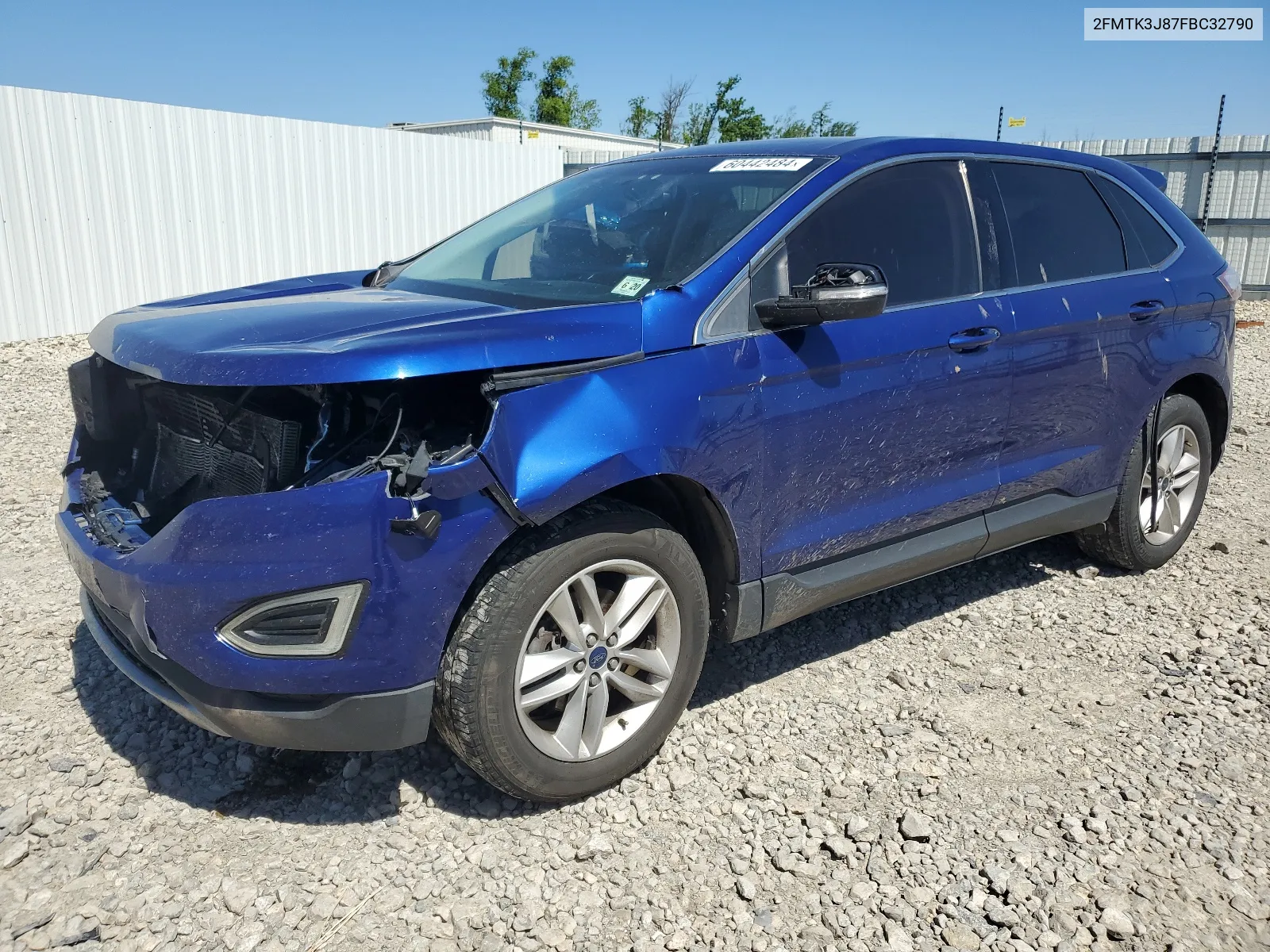 2FMTK3J87FBC32790 2015 Ford Edge Sel