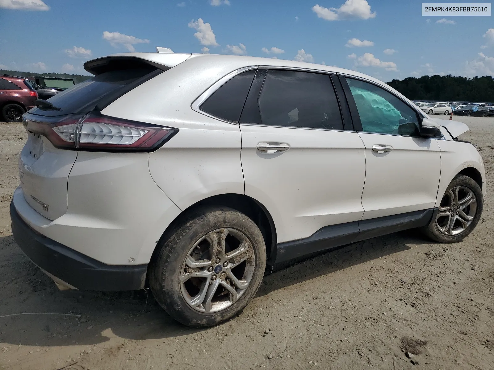 2FMPK4K83FBB75610 2015 Ford Edge Titanium