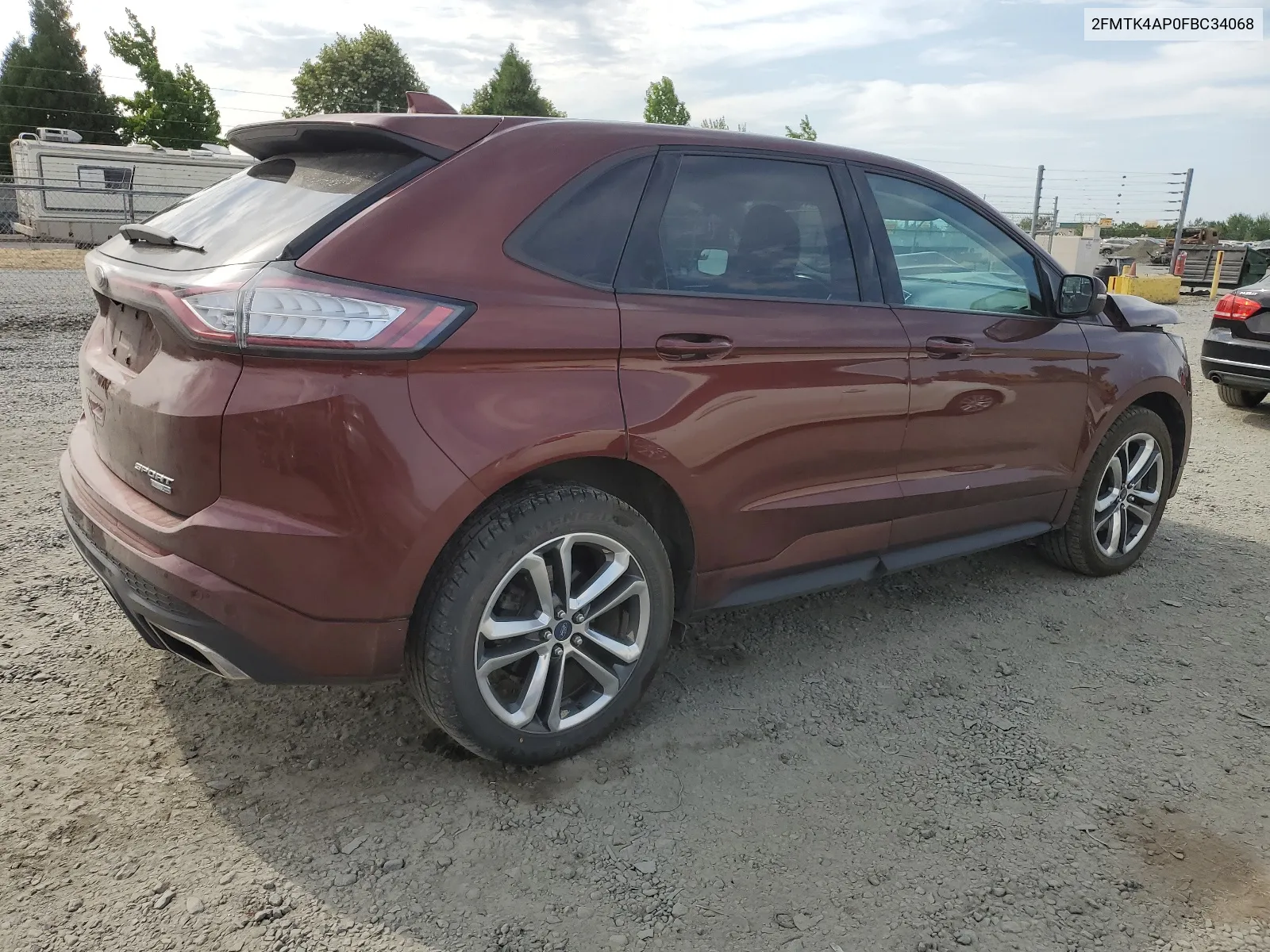 2FMTK4AP0FBC34068 2015 Ford Edge Sport