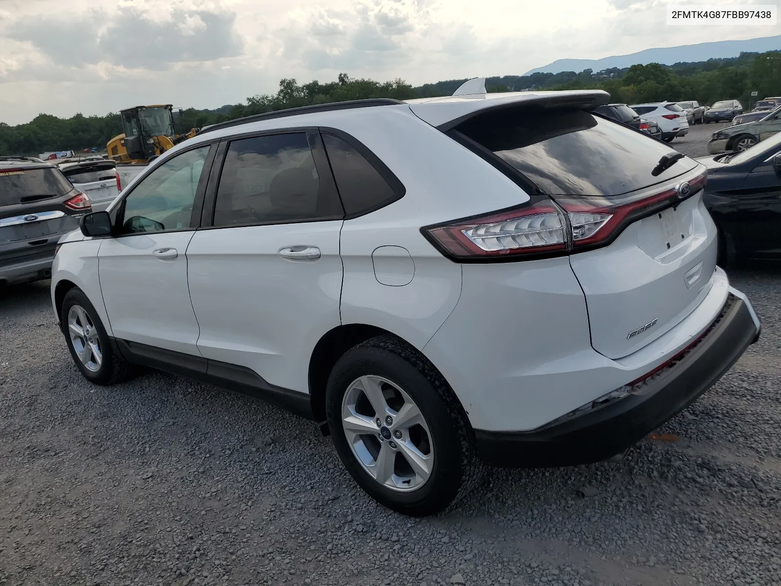 2015 Ford Edge Se VIN: 2FMTK4G87FBB97438 Lot: 63438344