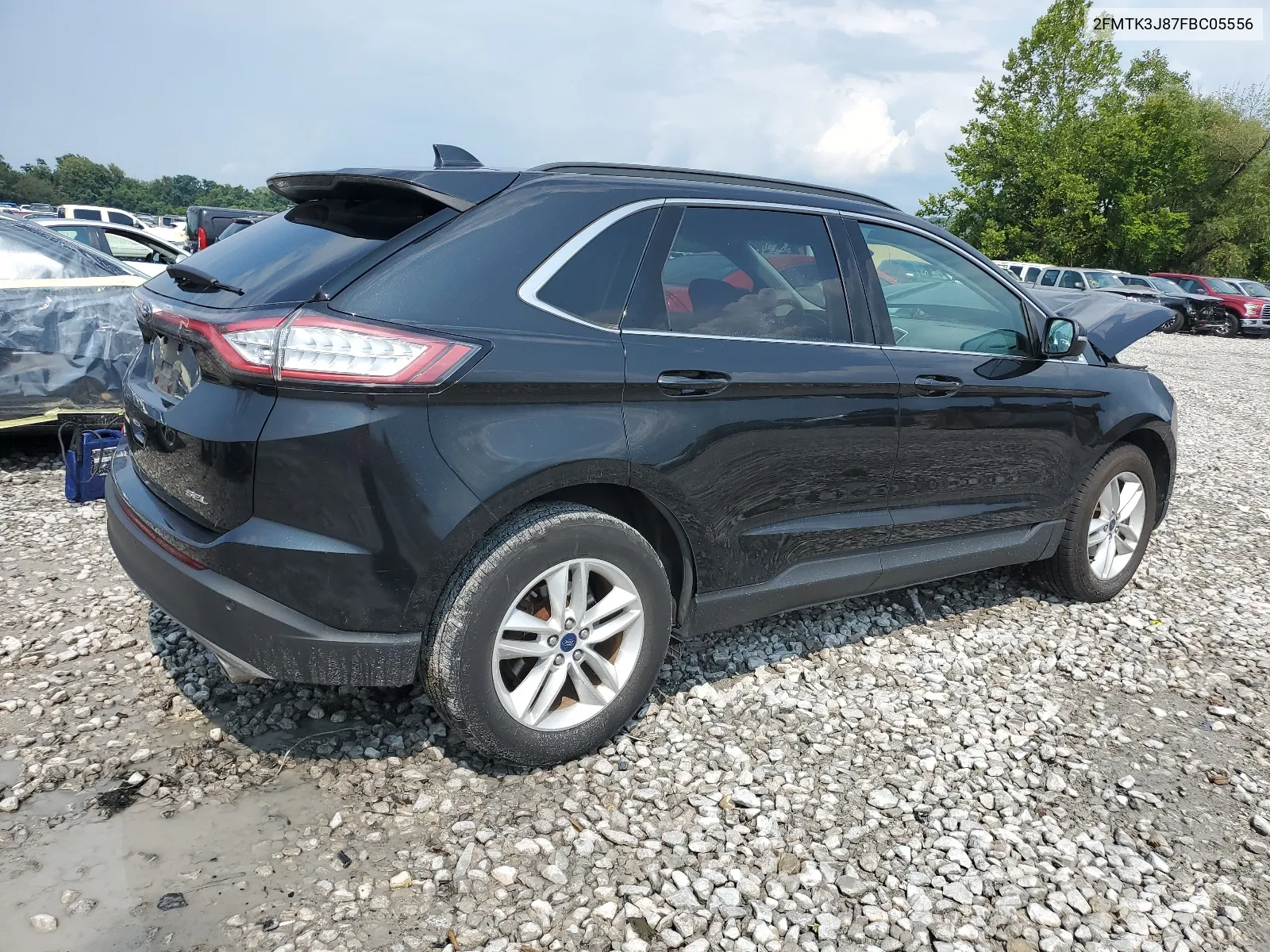 2015 Ford Edge Sel VIN: 2FMTK3J87FBC05556 Lot: 63934404