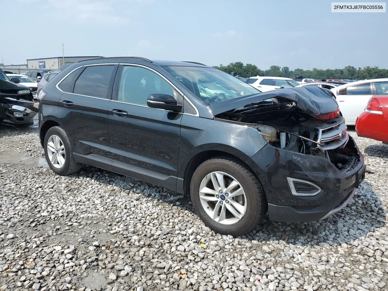 2FMTK3J87FBC05556 2015 Ford Edge Sel