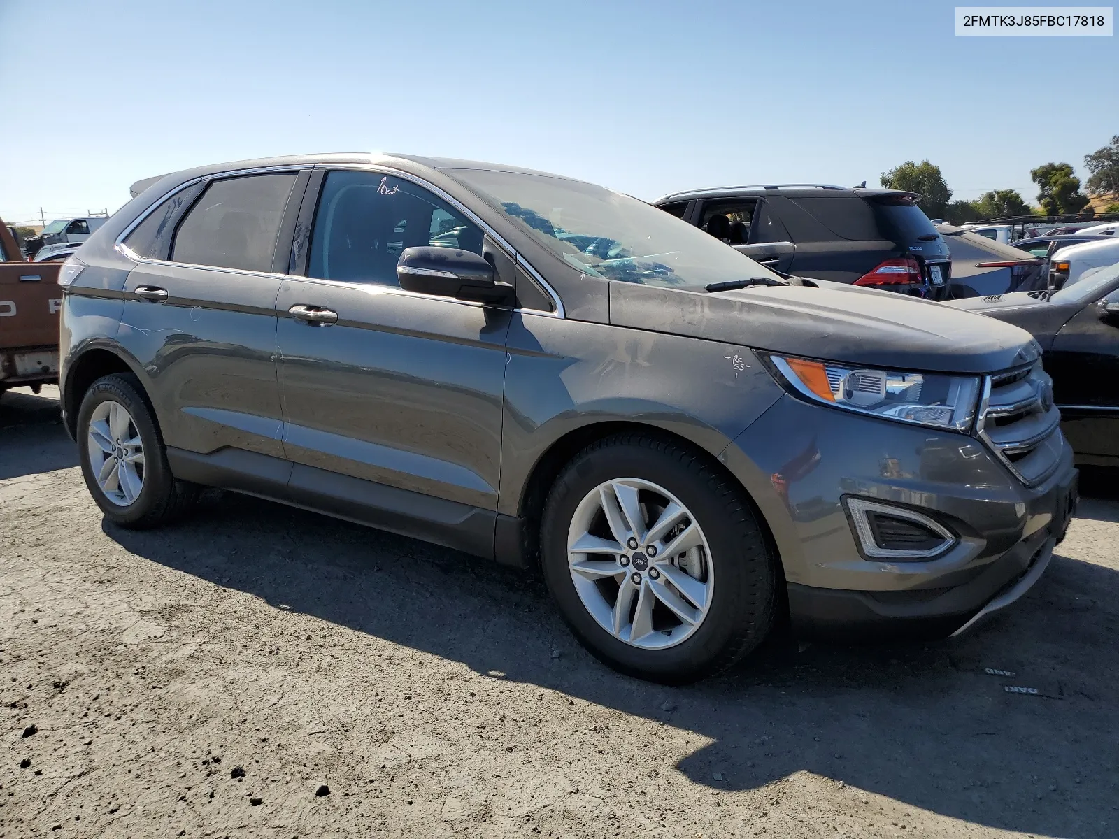 2015 Ford Edge Sel VIN: 2FMTK3J85FBC17818 Lot: 64499414