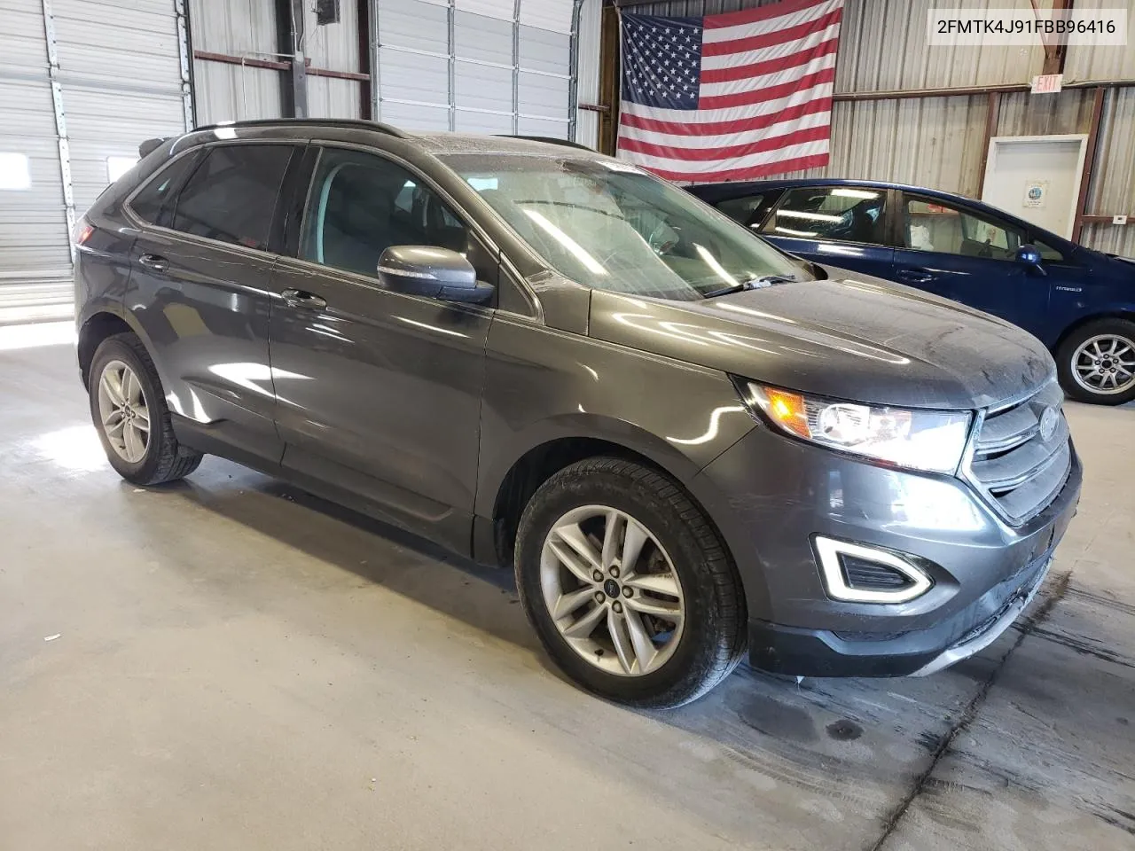 2015 Ford Edge Sel VIN: 2FMTK4J91FBB96416 Lot: 71489134