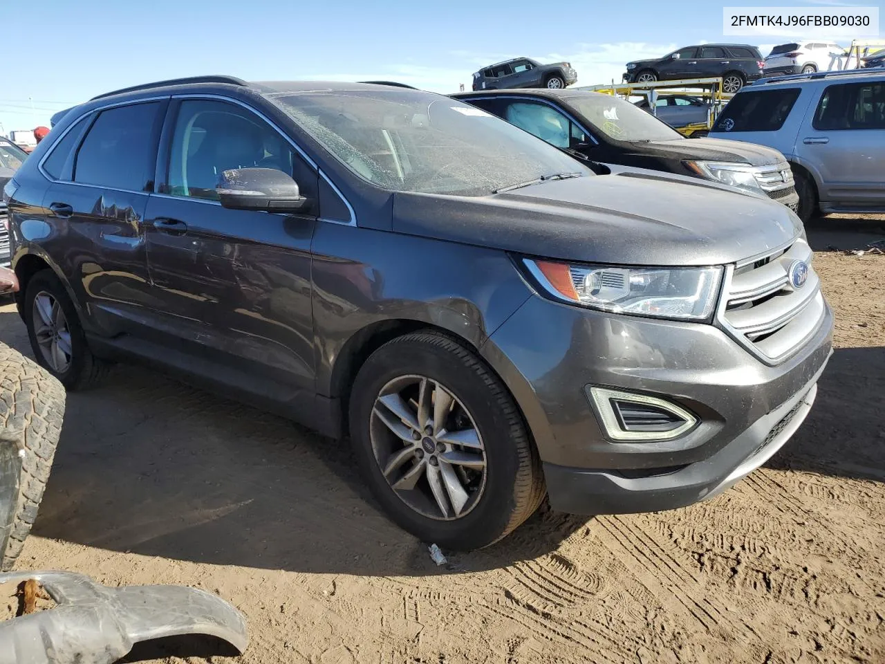 2FMTK4J96FBB09030 2015 Ford Edge Sel