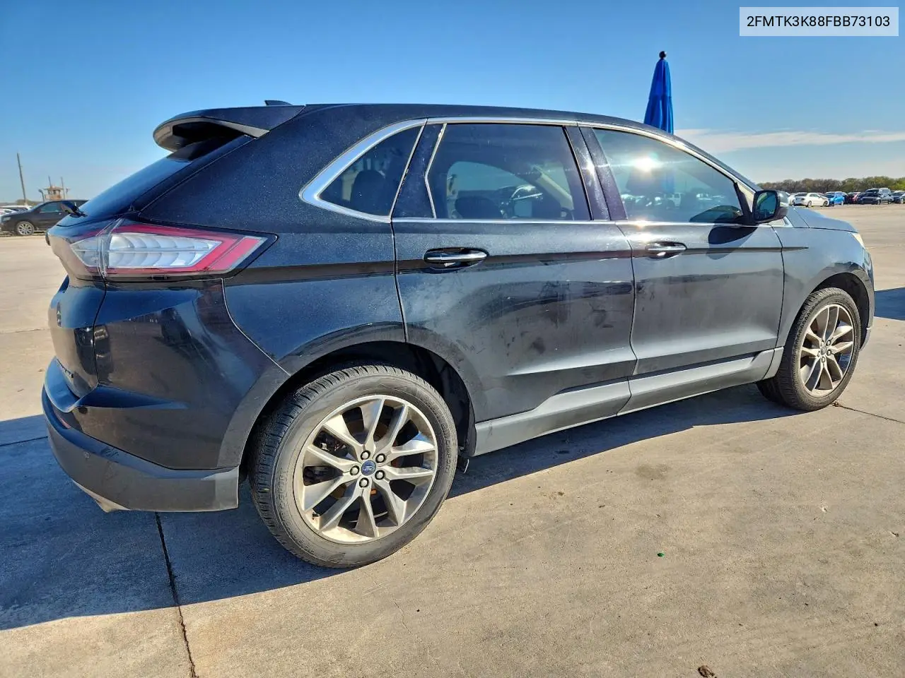 2FMTK3K88FBB73103 2015 Ford Edge Titanium