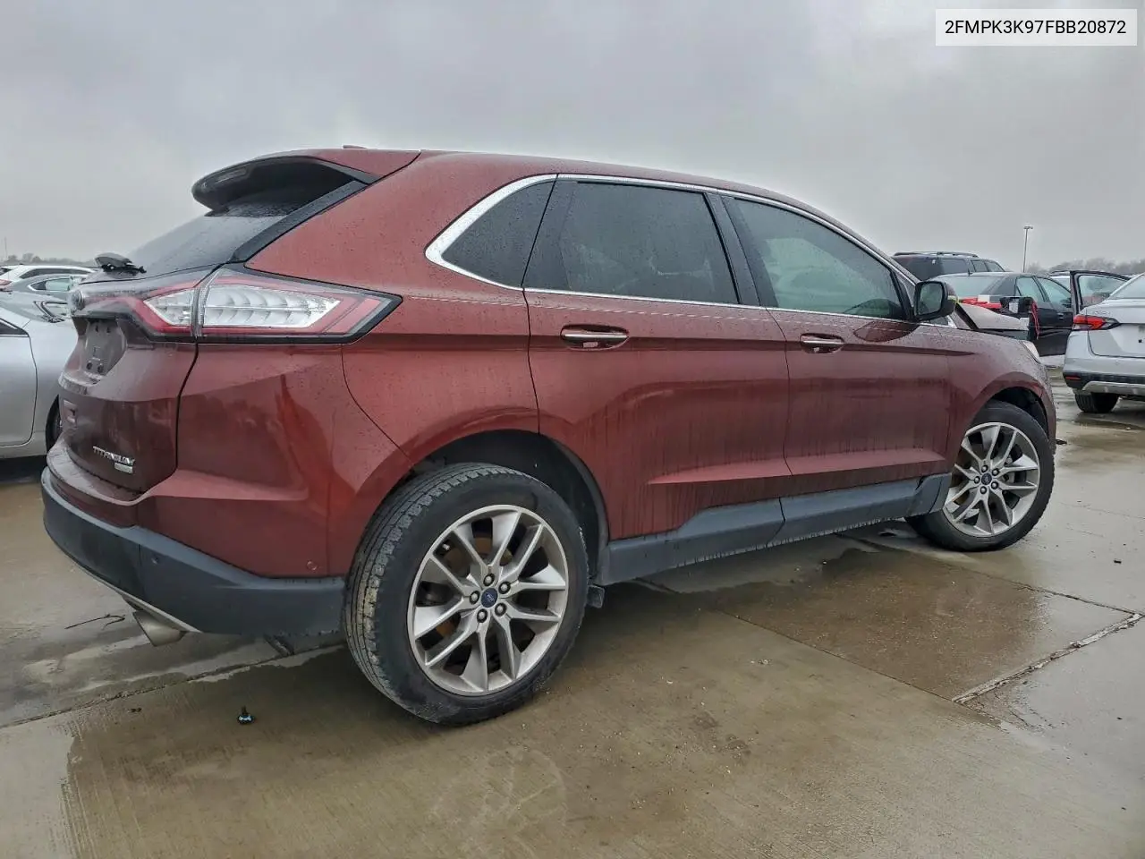 2FMPK3K97FBB20872 2015 Ford Edge Titanium