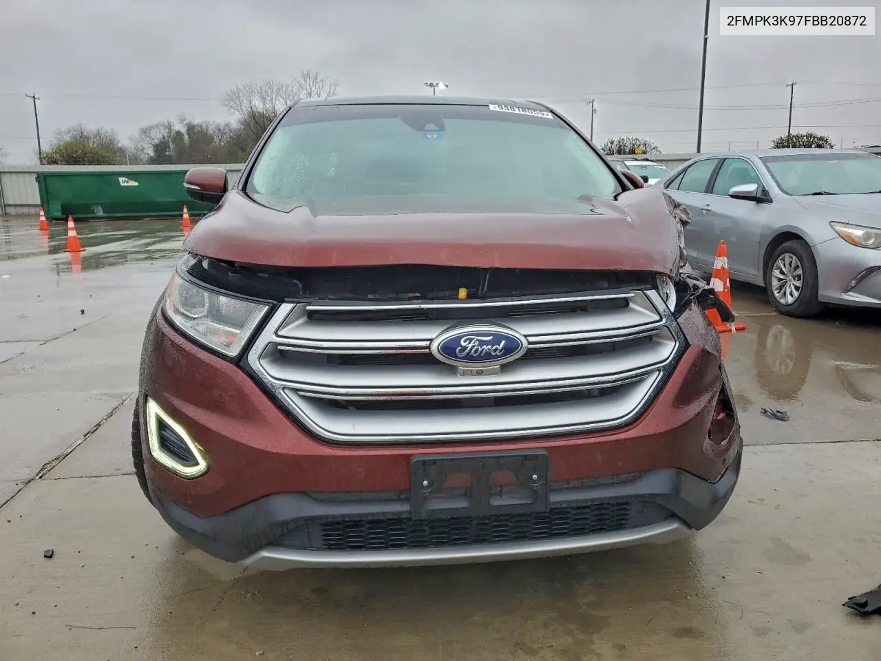 2FMPK3K97FBB20872 2015 Ford Edge Titanium