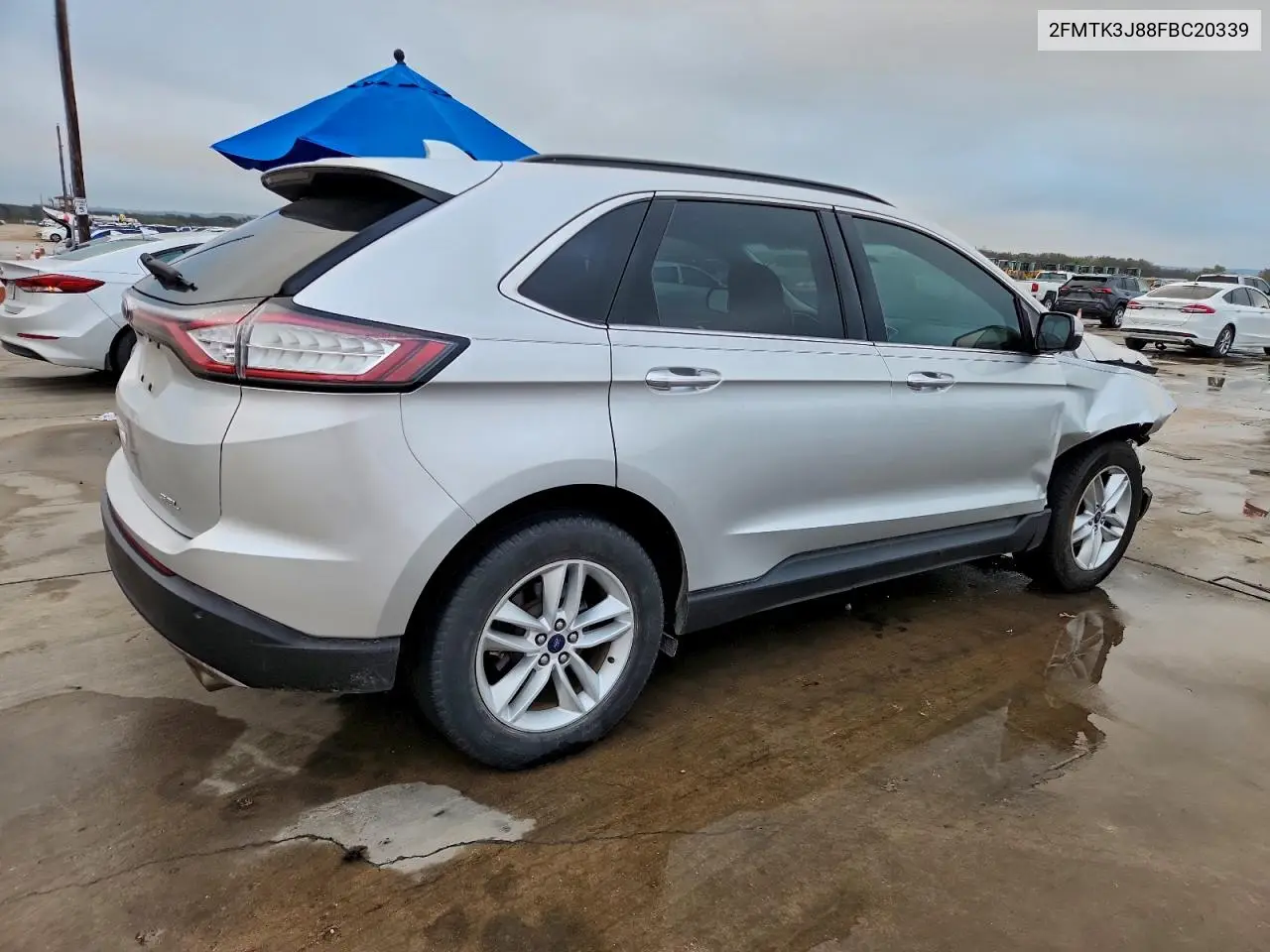 2FMTK3J88FBC20339 2015 Ford Edge Sel