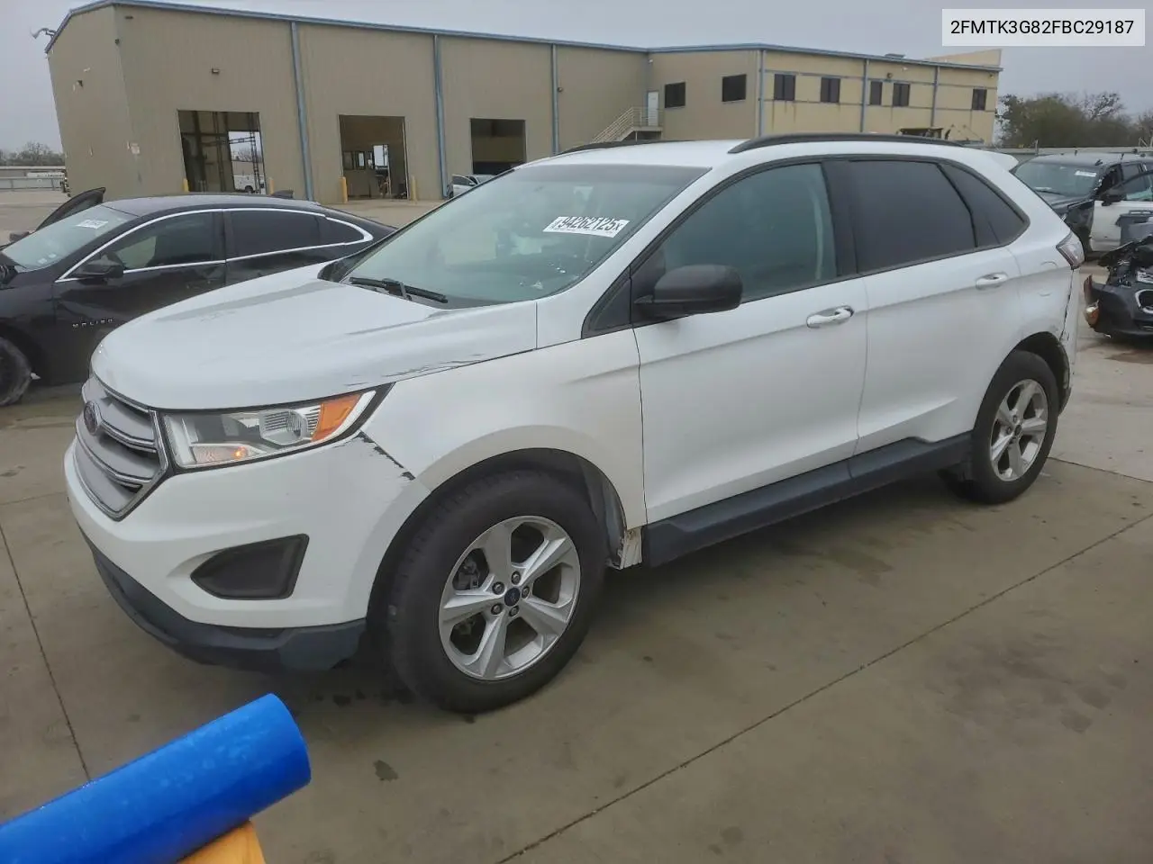 2FMTK3G82FBC29187 2015 Ford Edge Se