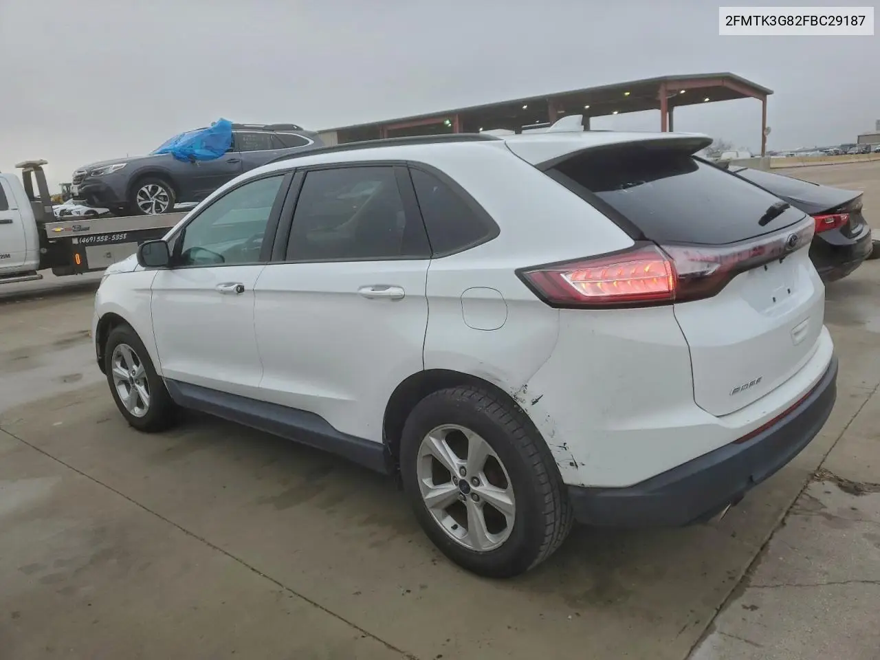 2FMTK3G82FBC29187 2015 Ford Edge Se