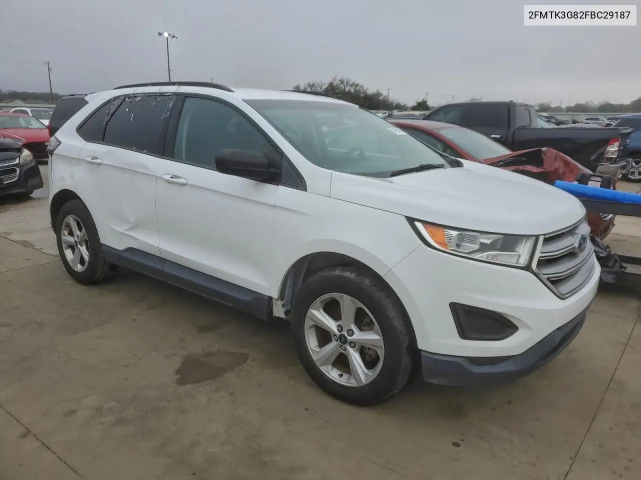 2FMTK3G82FBC29187 2015 Ford Edge Se
