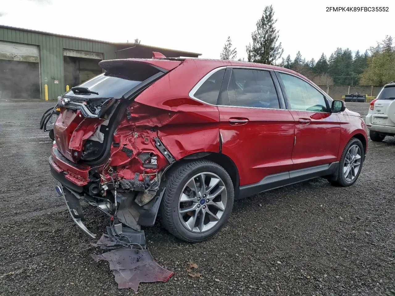 2FMPK4K89FBC35552 2015 Ford Edge Titanium